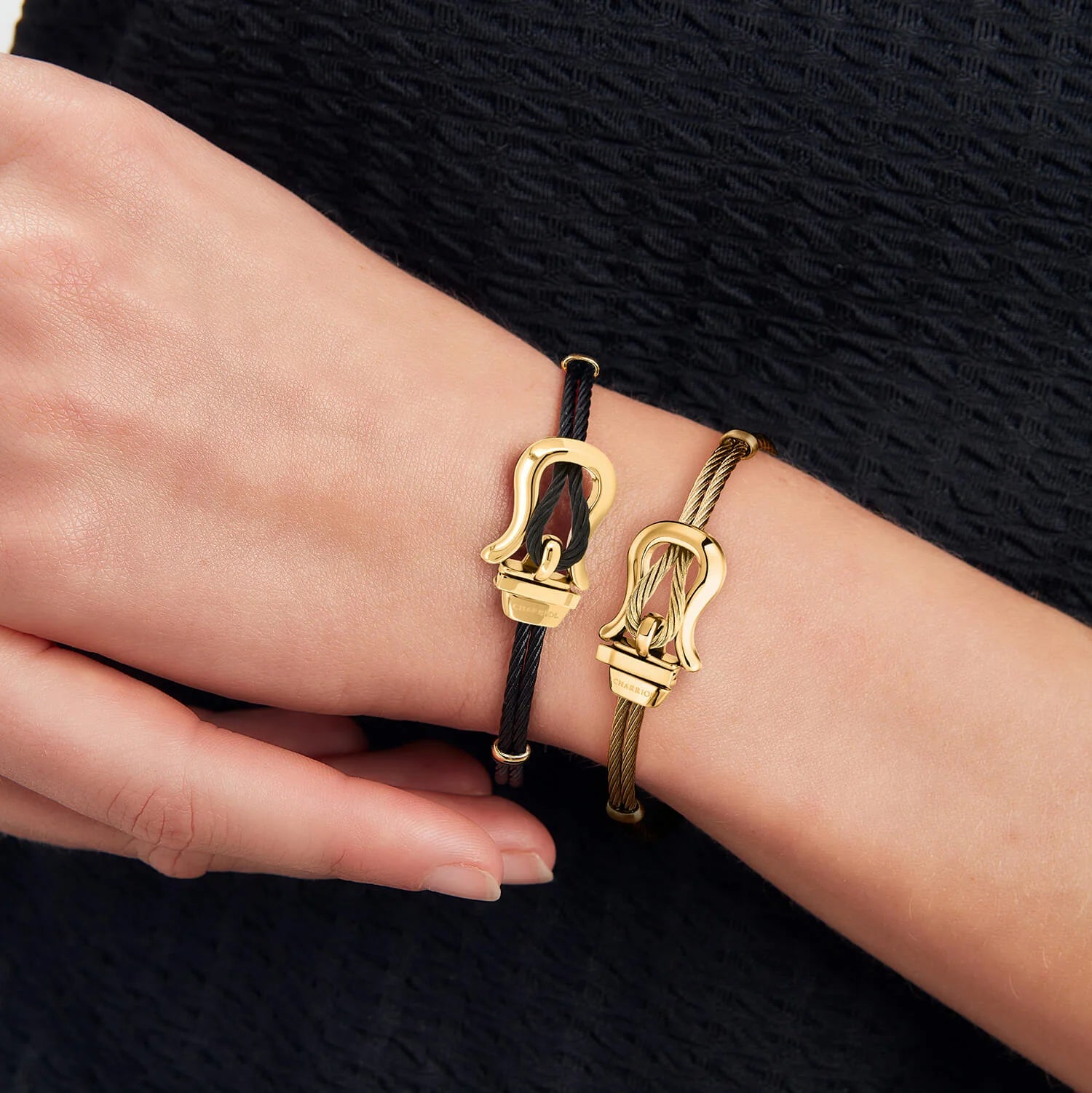 أسود 2 مم_ذهب أصفر_أسود 2 مم