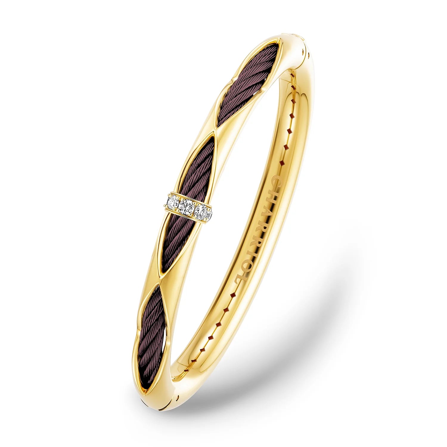 Celtic دريم Bangle 18 قيراط - Charriol جنيف - أساور و Bangles