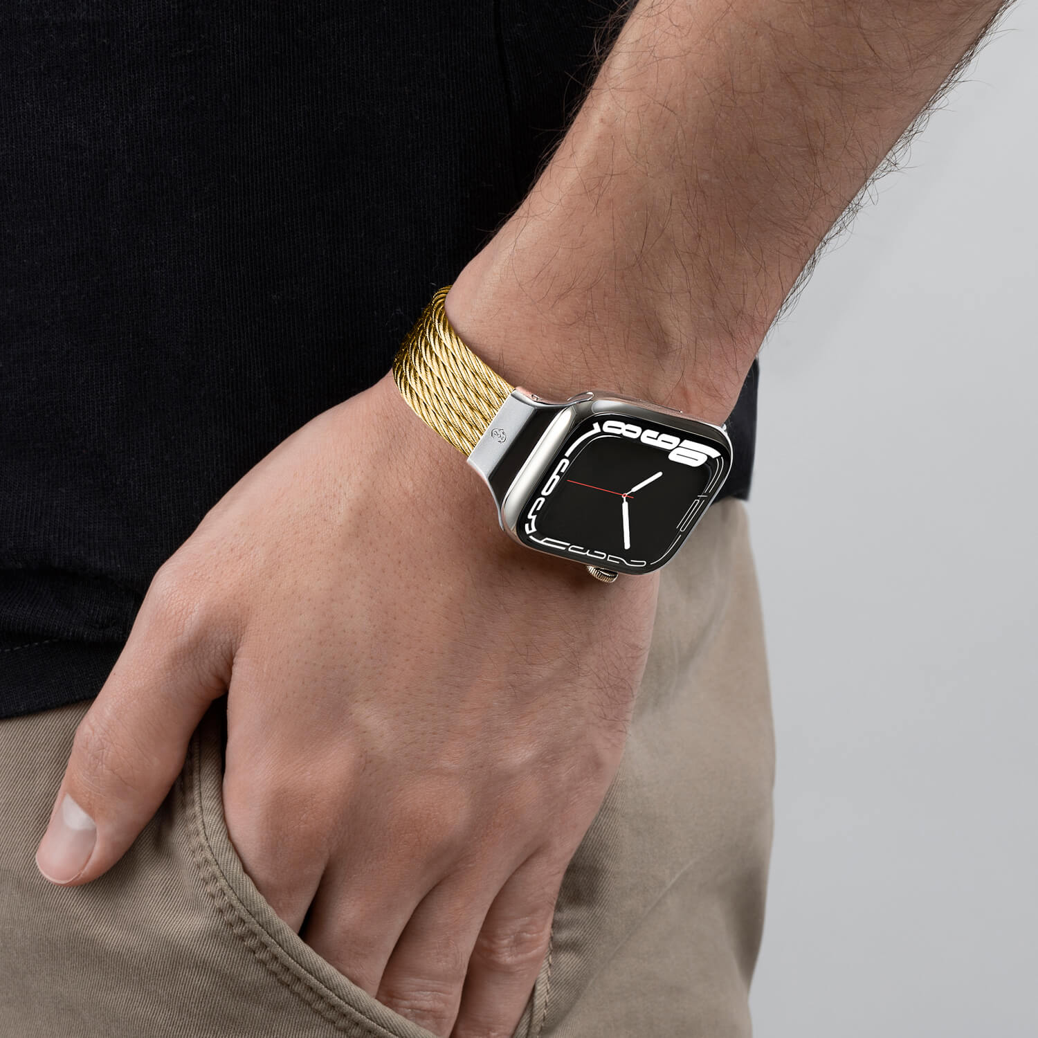 ذهب أصفر_معصم_ذهب_أصفر 18 سم