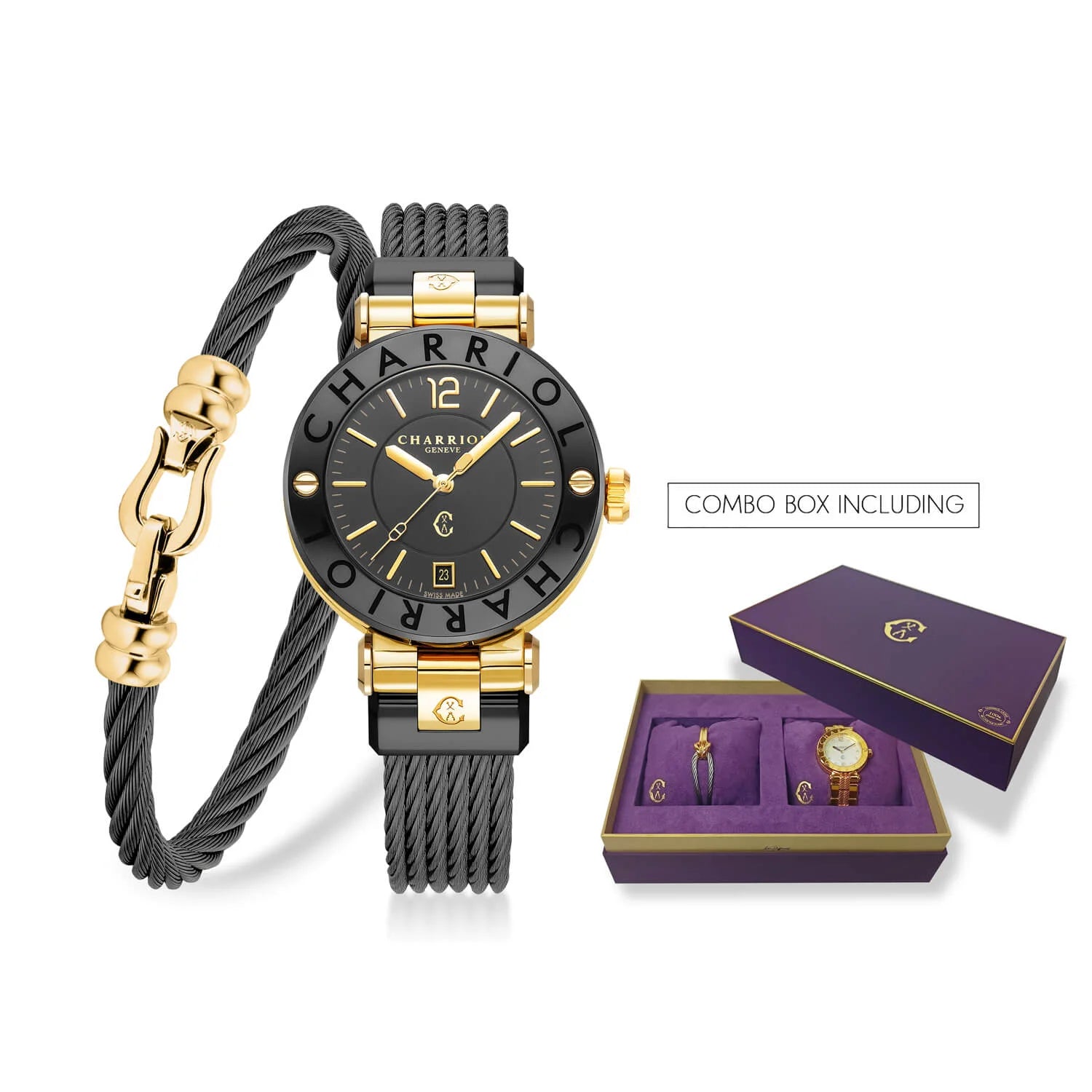 Combo set Rebecca - ©2025 Philippe Charriol International Ltd. -