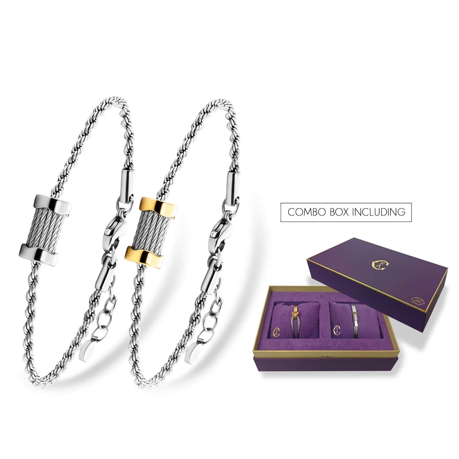 Combo set Zara & Milan - ©2025 Philippe Charriol International Ltd. -