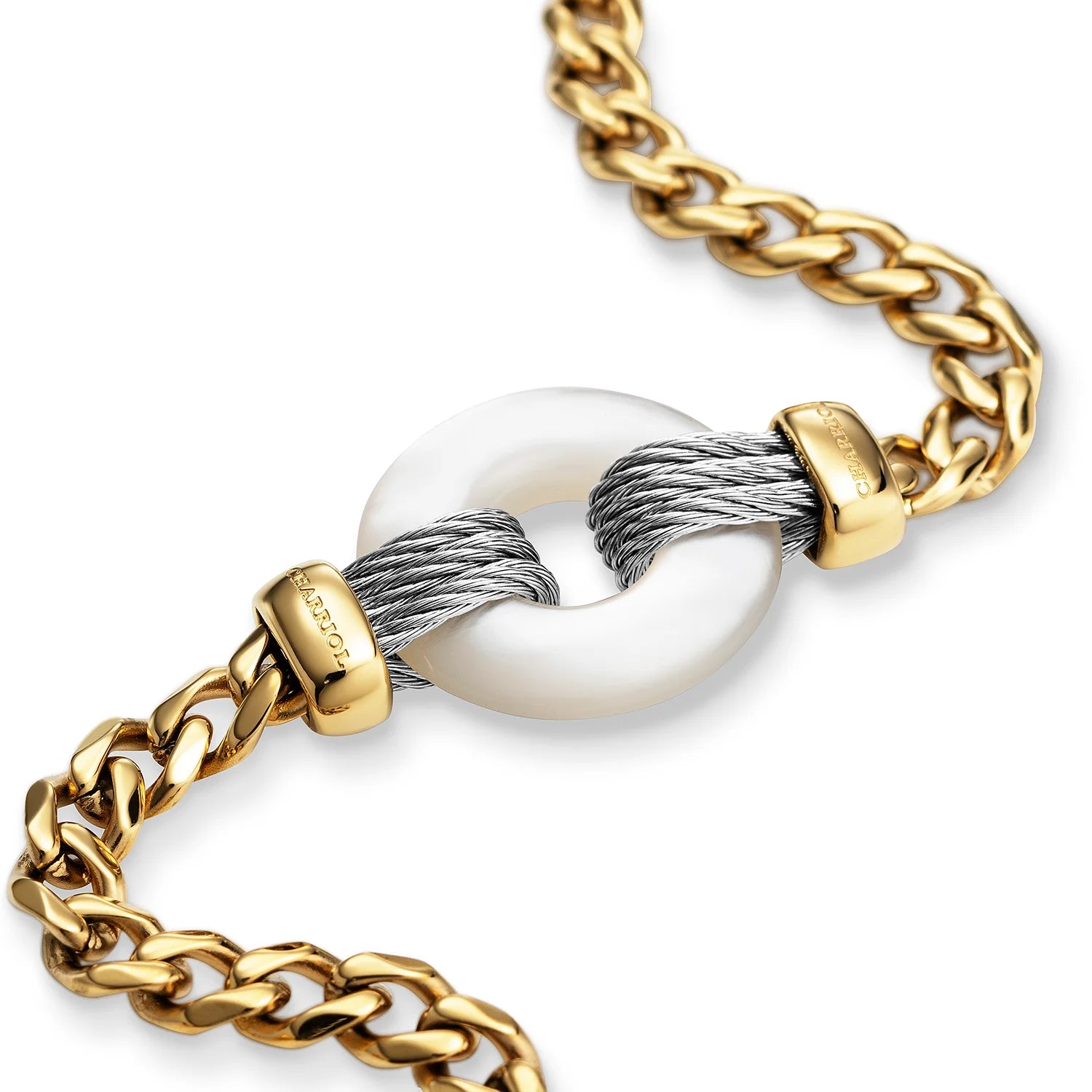 أصفر Gold_White عرق اللؤلؤ