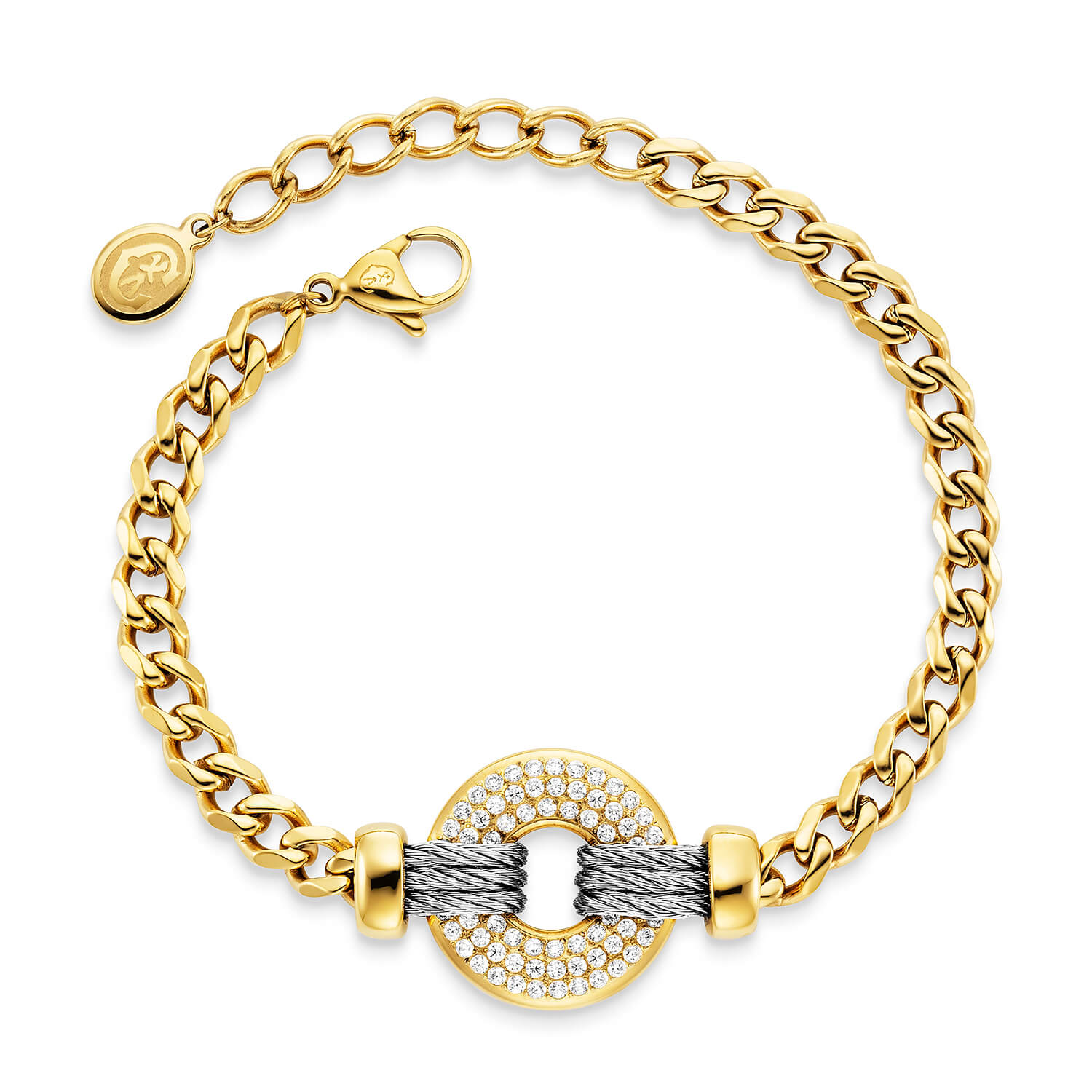 ذهب أصفر_ذهب_أصفر_فولاذ_مع زركونيا