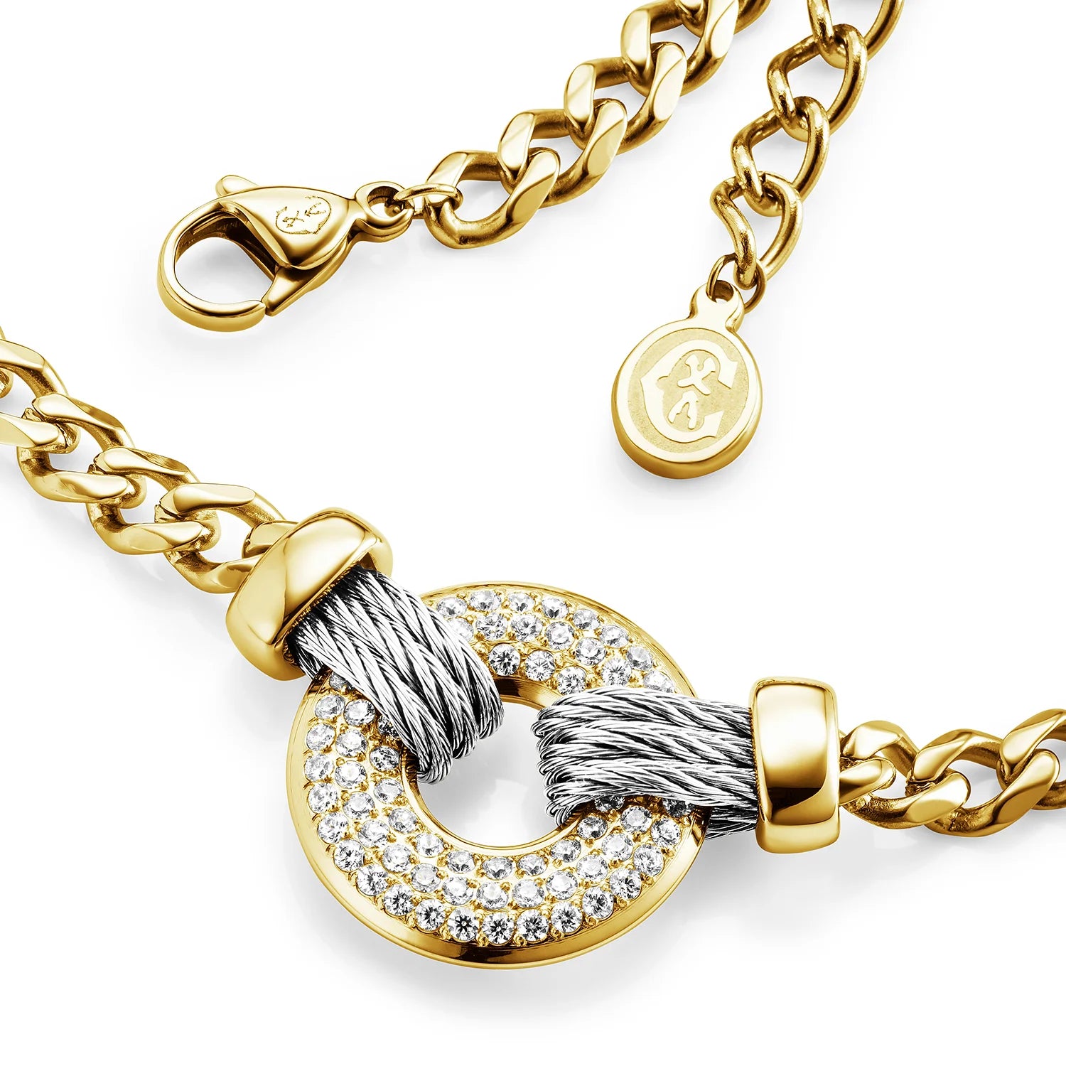 Steel_73 قلادة زركونيا