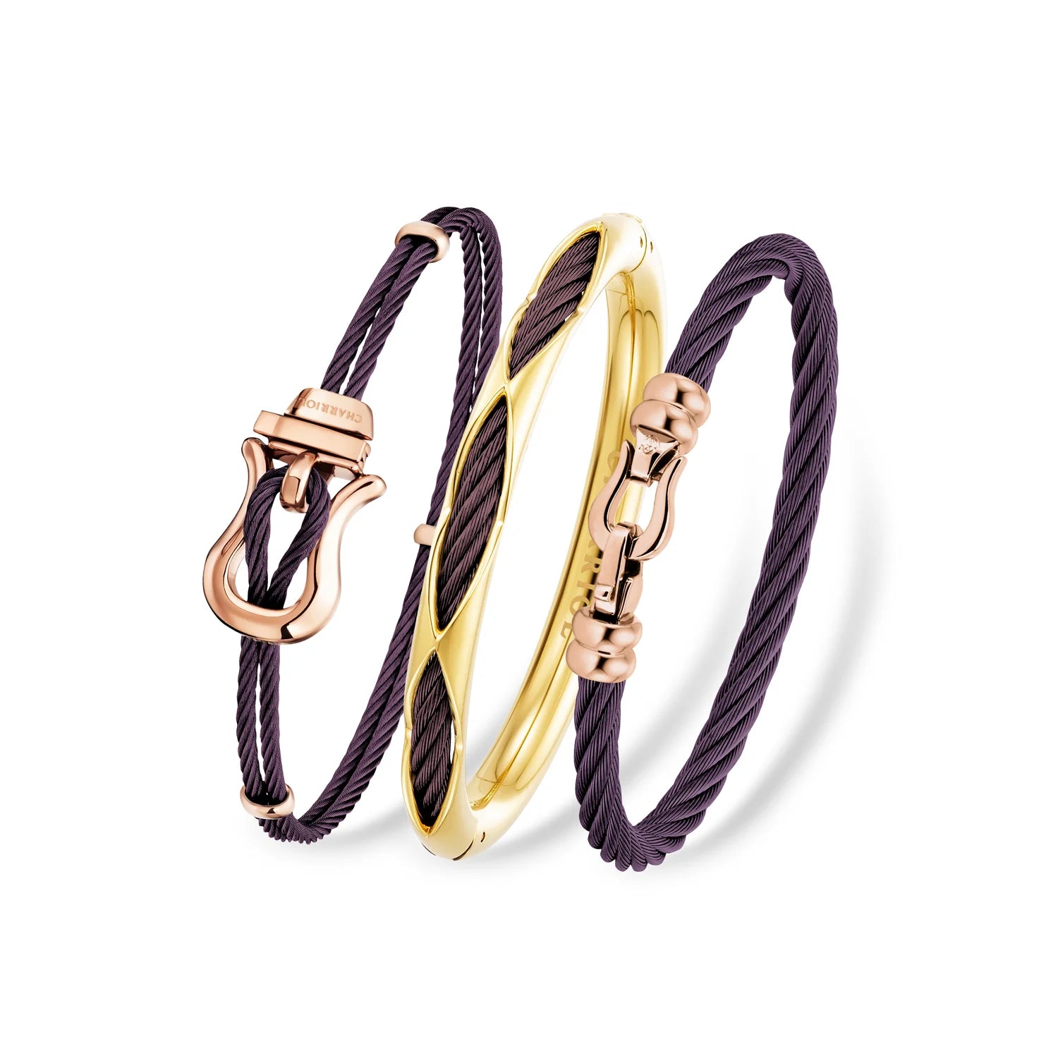 Purple Stack - ©2025 Philippe Charriol International Ltd. -