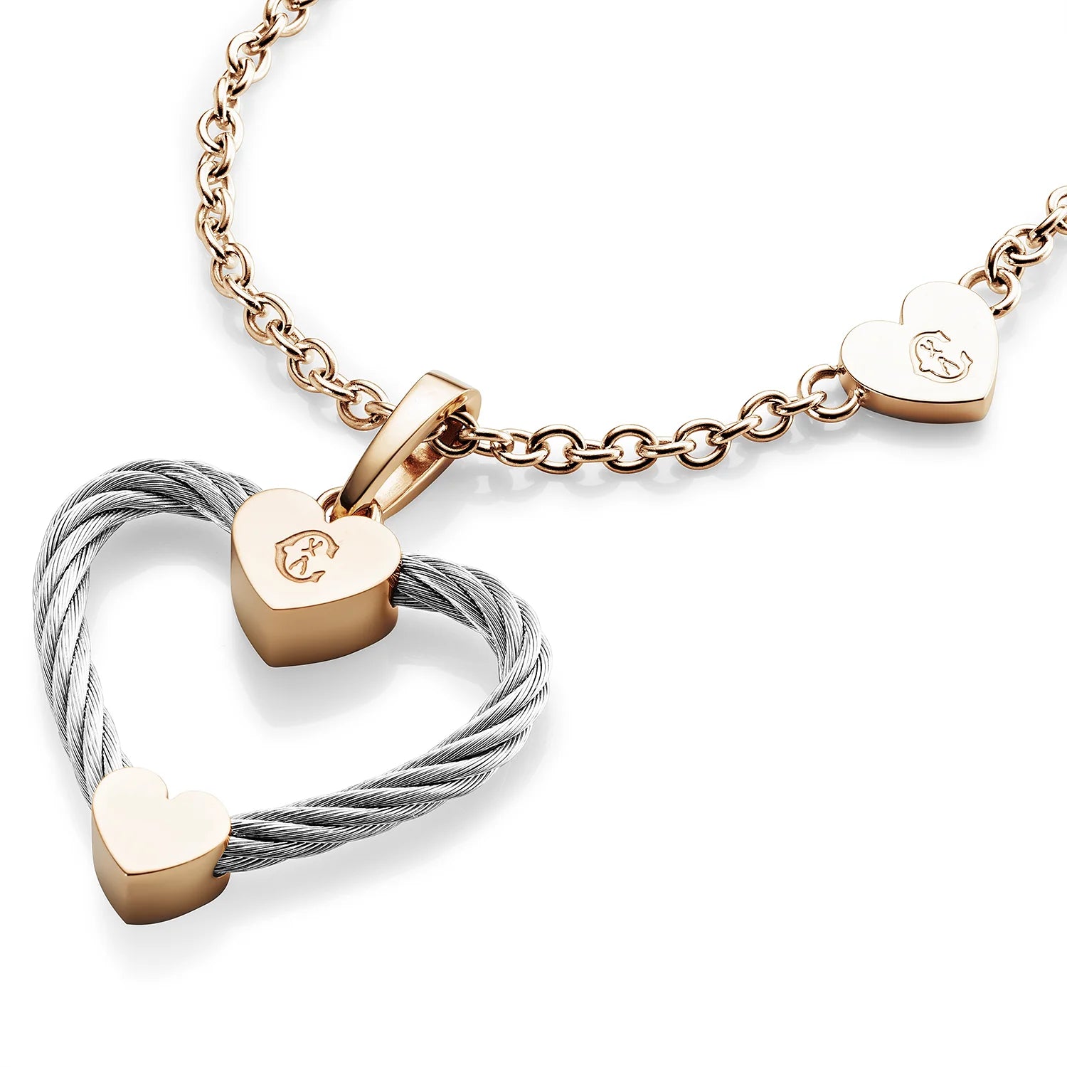 Steel_Rose Gold_45cm