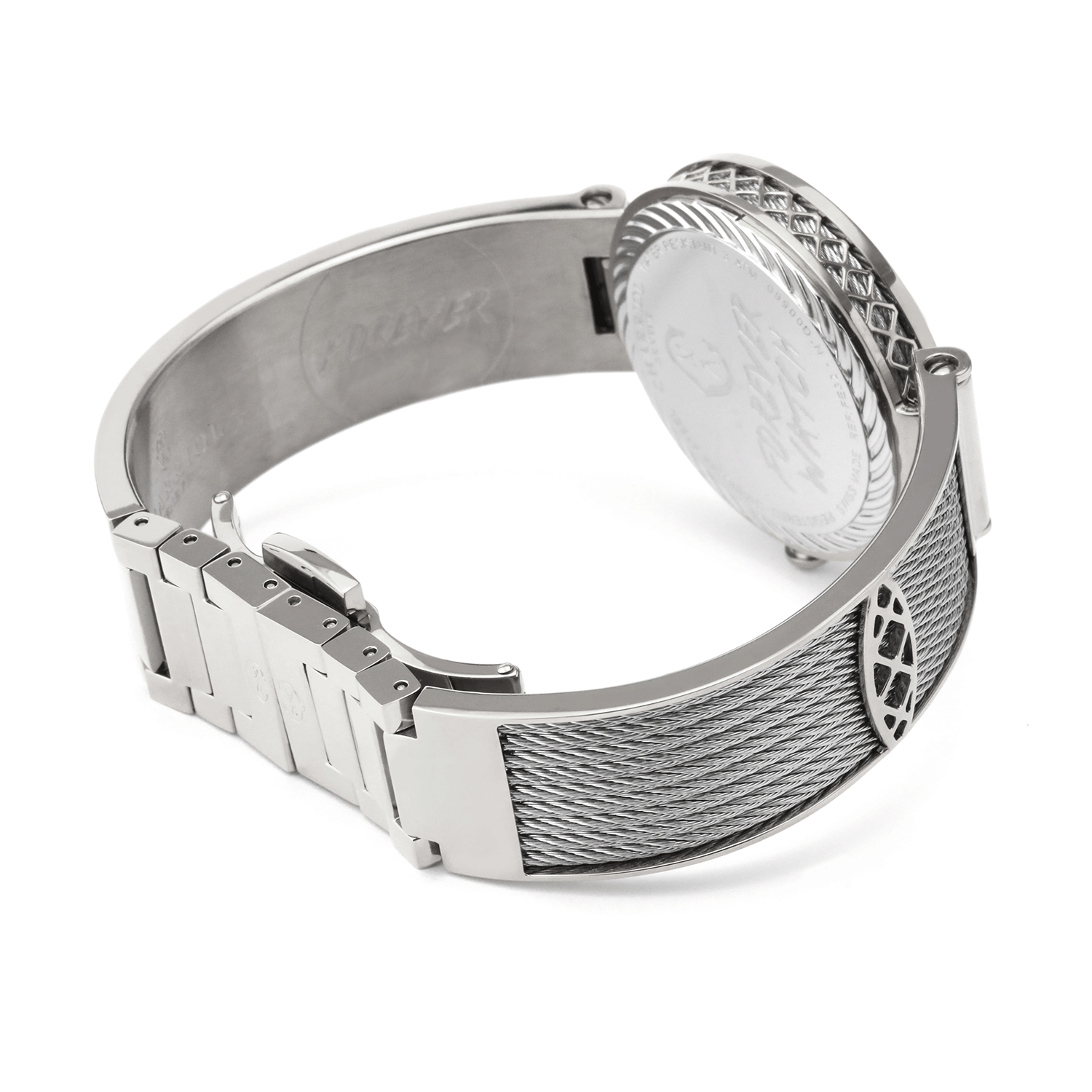 FOREVER، 32 مم، عيار كوارتز، عيار كوارتز، سوار من الفولاذ، سوار من الفولاذ، سوار من الفولاذ - © 2024 Charriol - ساعة