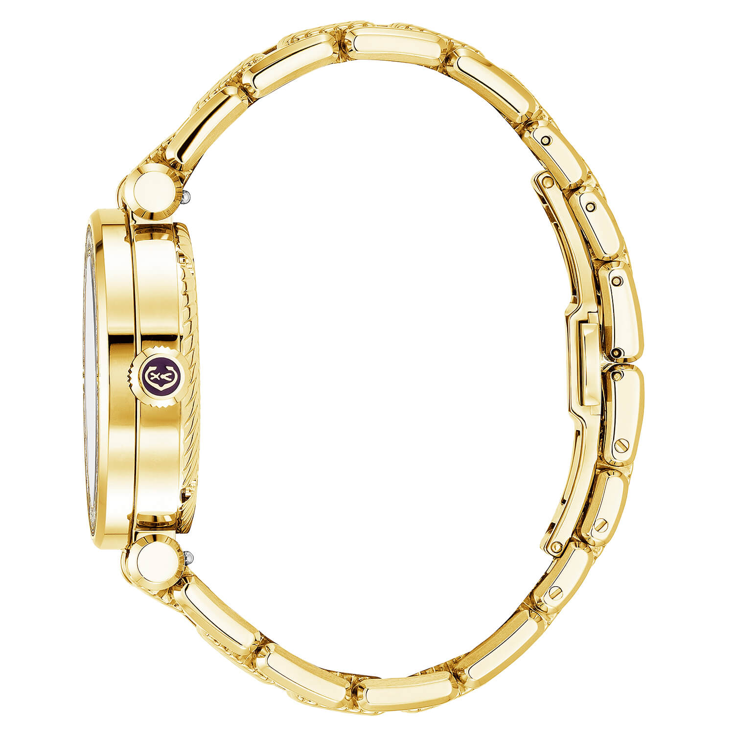 NAVIGATOR CRUISE، 36 مم، عيار كوارتز عيار 36 مم، مينا من اللؤلؤ، 30 حبة ألماس، سوار من الذهب الأصفر والذهب الأصفر والذهب البولي فينيل متعدد الألوان - Charriol جنيف - ساعة يد