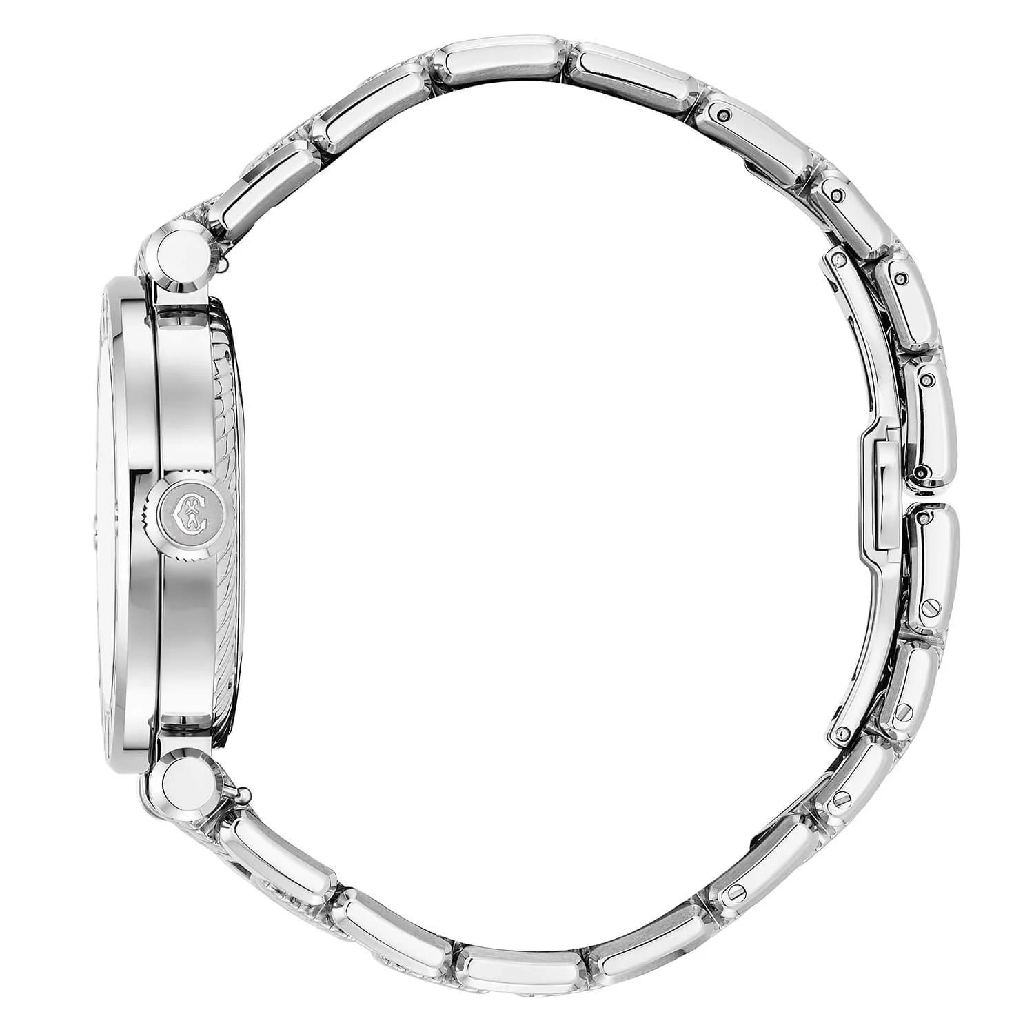 NAVIGATOR CRUISE, 41MM, QUARTZ CALIBRE, WHITE DIAL, STEEL "CHARRIOL CHARRIOL" BEZEL, METAL INTERCHANGEABLE BRACELET - ©2025 Philippe Charriol International Ltd. -  Watch