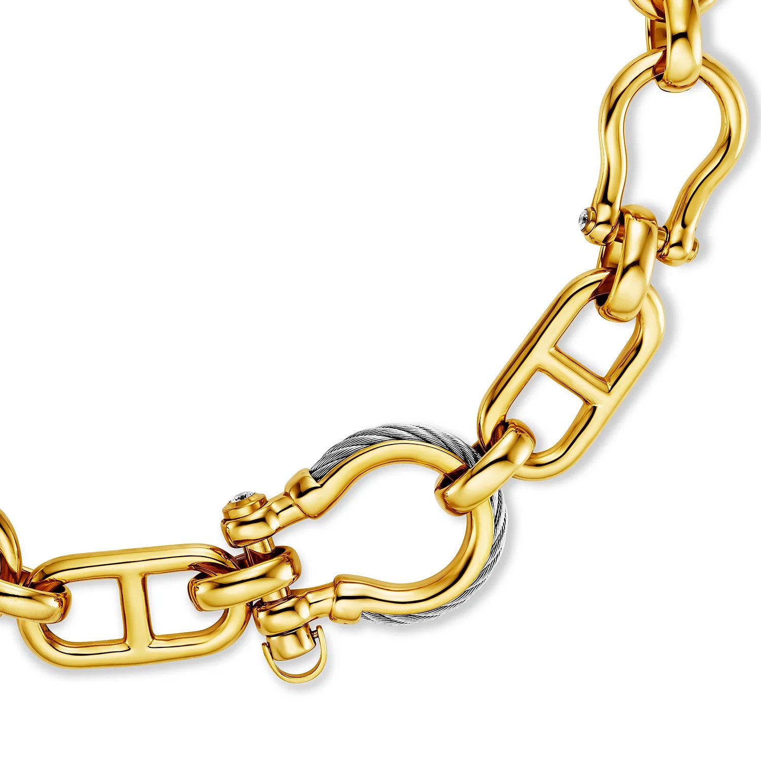 ذهب أصفر_ذهب_فولاذ_45 سم إلى 53 سم