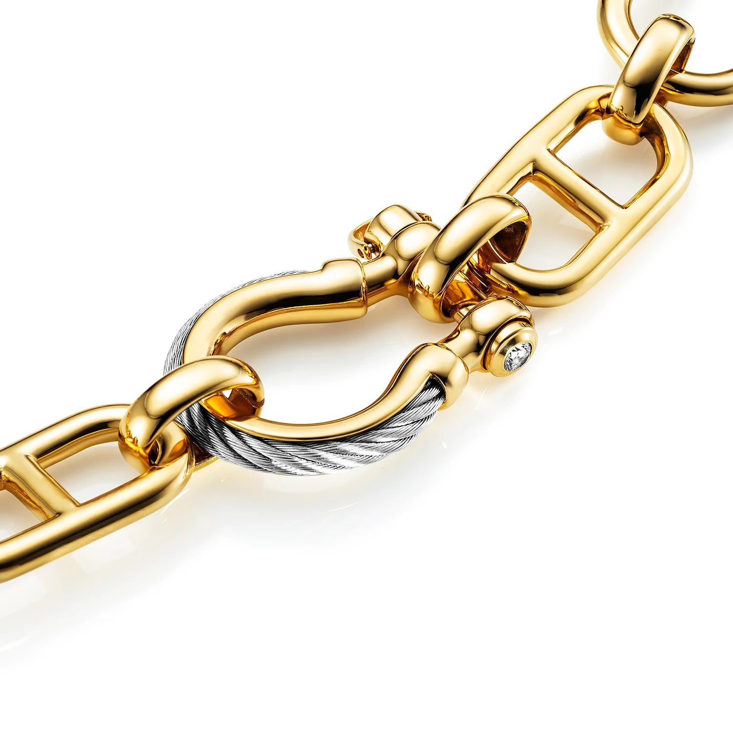 ذهب أصفر_ذهب_فولاذ_45 سم إلى 53 سم