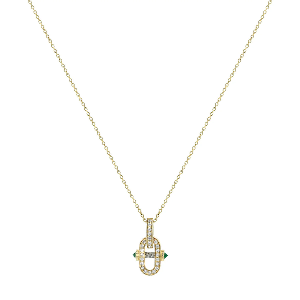 Steel_Gold 18KT with 22 Diamonds